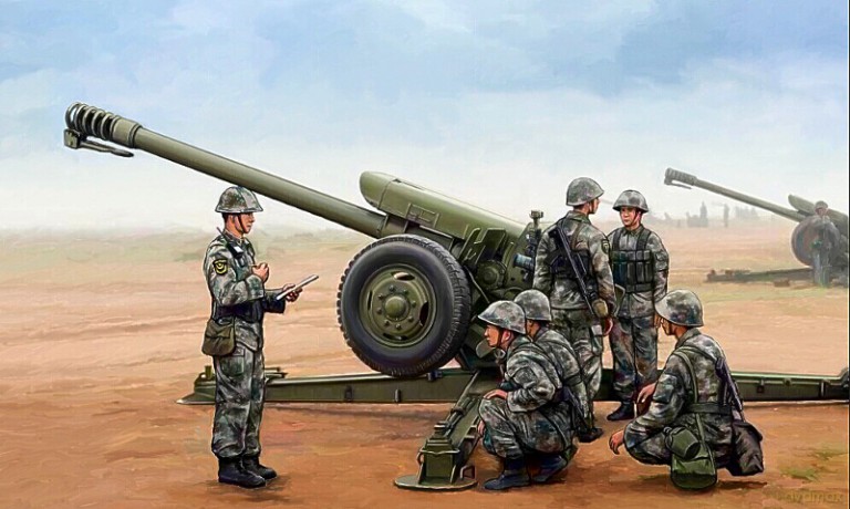 TRUMPETER Chinese PL96 122mm Howitzer [MODELARSTWO]