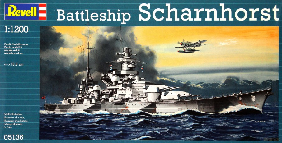 REVELL Battleship Scharnhorst [MODELARSTWO]