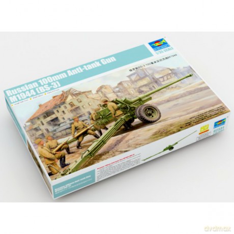 TRUMPETER Russian 100mm Antitank Gun [MODELARSTWO]