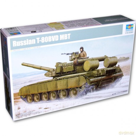 TRUMPETER Russian T80BVD MBT [MODELARSTWO]