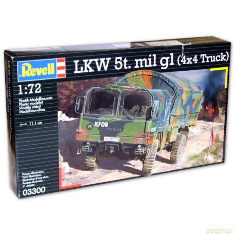 REVELL LKW 5t. Mil GL (4x4 Truck) [MODELARSTWO]