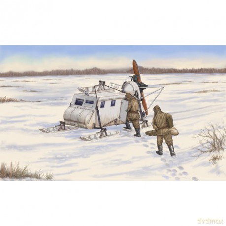 TRUMPETER Soviet NKL16 Aerosan [MODELARSTWO]