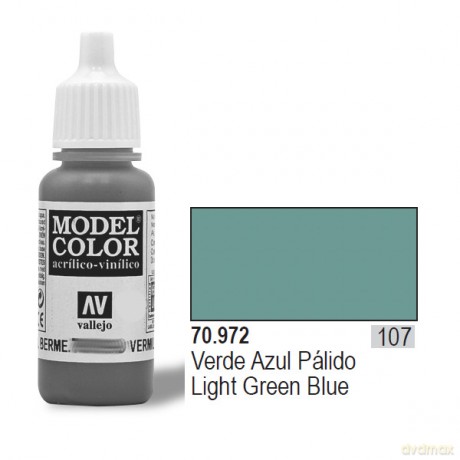 VALLEJO Farba Nr 107 Light Green Blue17 ml [MODELARSTWO]