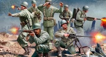 REVELL US Infantry WWII [MODELARSTWO]