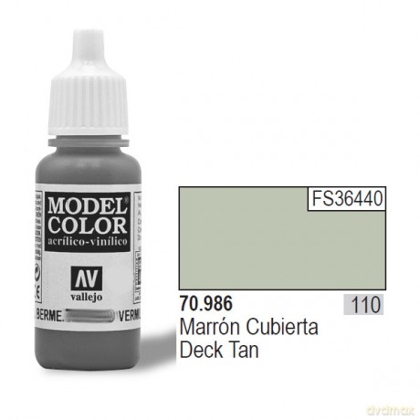 VALLEJO Farba Nr 110 Deck Tan 17 ml [MODELARSTWO]
