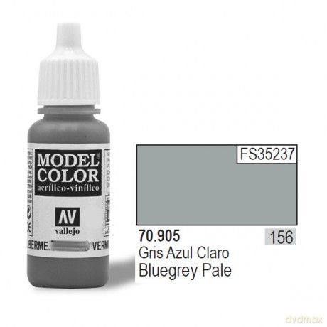 VALLEJO Farba Nr 156 Blue Grey Pale 17 ml [MODELARSTWO]