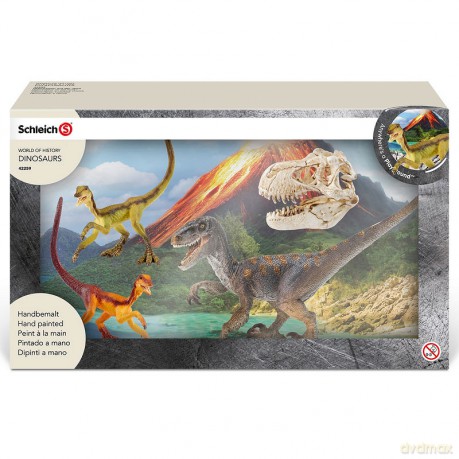 SCHLEICH Welociraptor na polowaniu [FIGURKA]