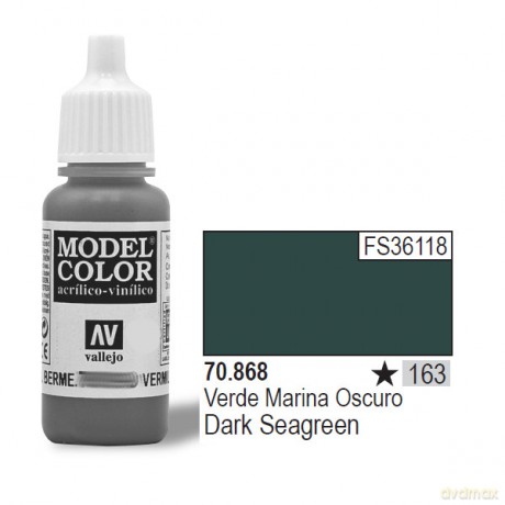 VALLEJO Farba Nr 163 Dark Seagreen 17 ml [MODELARSTWO]