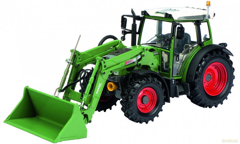 SCHUCO Fendt 211 Vario mit Frontlader [MODELARSTWO]