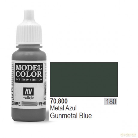 VALLEJO Farba Nr 180 Metal Blue 17 ml [MODELARSTWO]