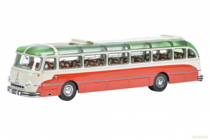 SCHUCO Magirus Deutz O6500 (whitered) [MODELARSTWO]