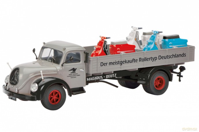 SCHUCO Magirus S6500 HeinkelRoller [MODELARSTWO]