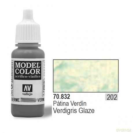 VALLEJO Farba Nr 202 Verdigris 17 ml [MODELARSTWO]