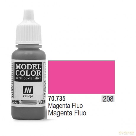 VALLEJO Farba Nr 208 Magenta 17 ml [MODELARSTWO]