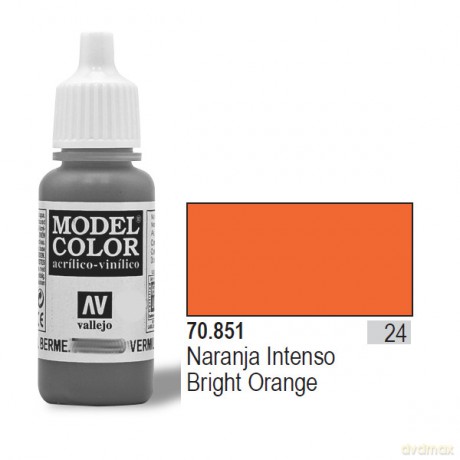 VALLEJO Farba Nr 24 Bright Orange 17 ml [MODELARSTWO]