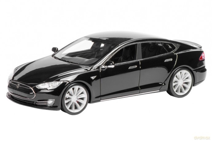 SCHUCO TESLA Model S (black) [MODELARSTWO]