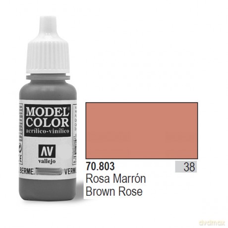 VALLEJO Farba Nr 38 Rose Brown Matt 17 ml [MODELARSTWO]