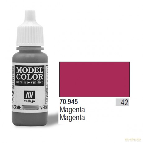 VALLEJO Farba Nr 42 Magenta Matt 17 ml [MODELARSTWO]