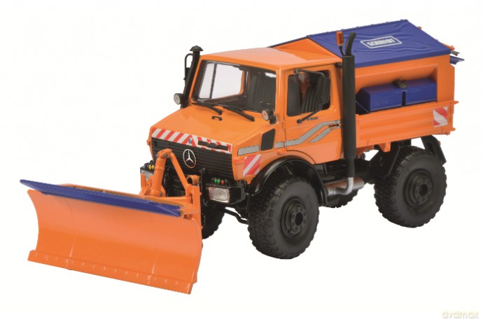 SCHUCO Unimog U1600 Winterdienst [MODELARSTWO]