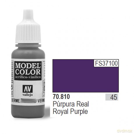 VALLEJO Farba Nr 45 Royal Purple 17 ml [MODELARSTWO]