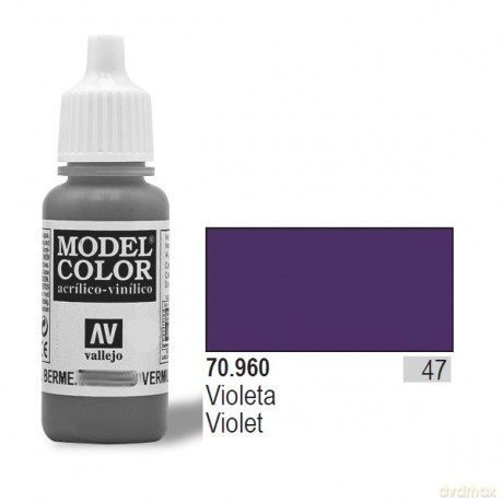VALLEJO Farba Nr 47 Violet Matt 17 ml [MODELARSTWO]