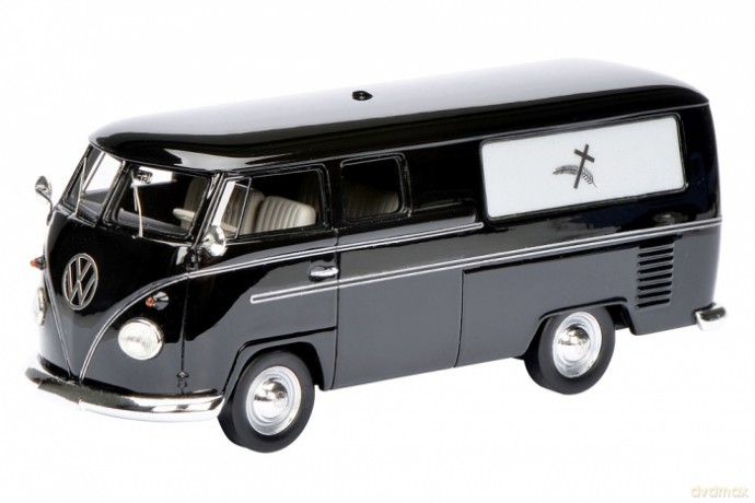 SCHUCO Volkswagen T1 Funeral Car Stretch [MODELARSTWO]