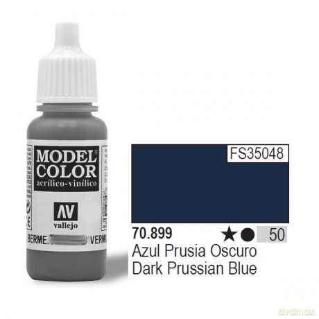 VALLEJO Farba Nr 50 Dark Prus. Blue 17 ml [MODELARSTWO]
