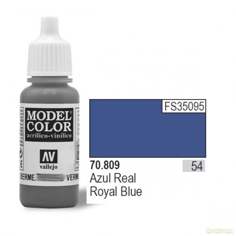 VALLEJO Farba Nr 54 Royal Blue Matt 17 ml [MODELARSTWO]