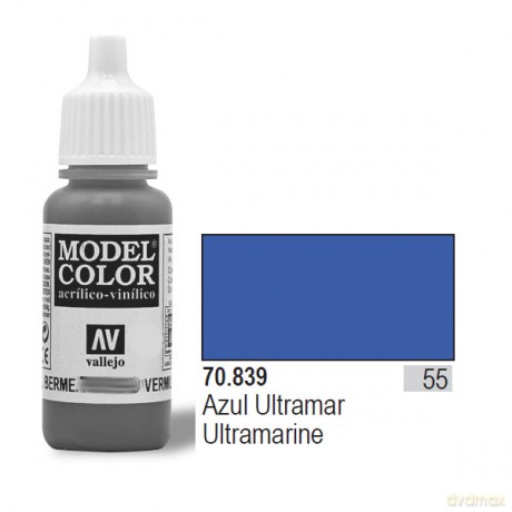 VALLEJO Farba Nr 55 Ultramaryna 17 ml [MODELARSTWO]