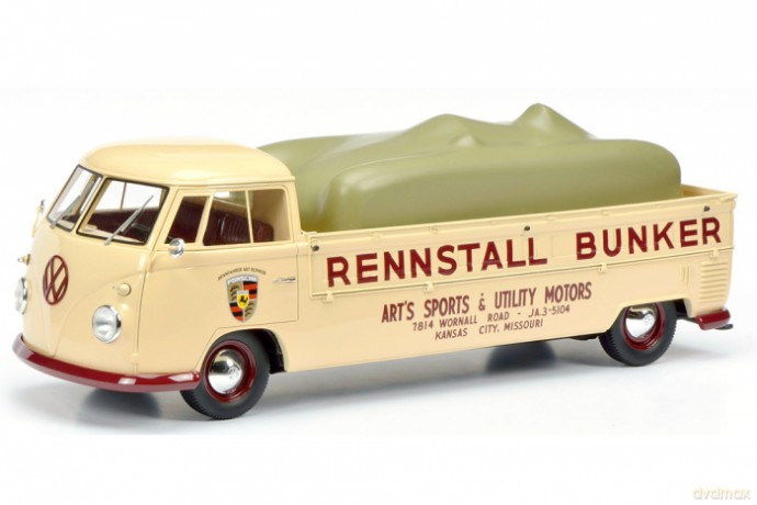 SCHUCO Volkswagen T1 Racing Car [MODELARSTWO]