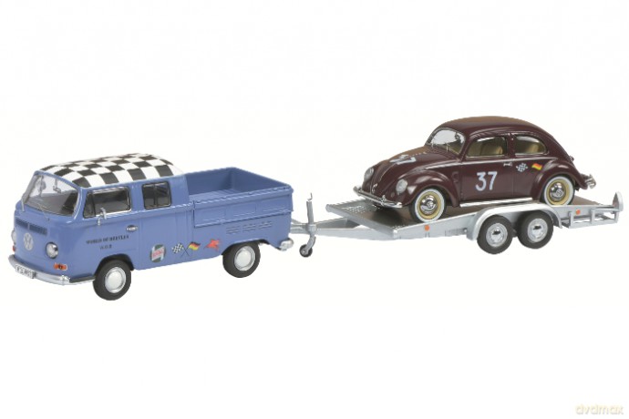 SCHUCO Volkswagen T2a Doppelkabine [MODELARSTWO]
