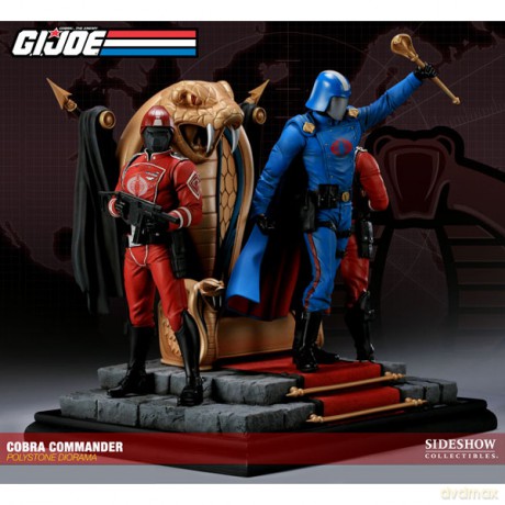 SIDESHOW Cobra Commander Diorama [FIGURKA]
