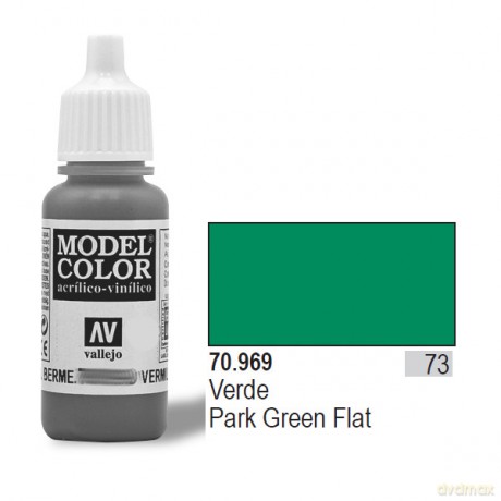 VALLEJO Farba Nr 73 Park Green Flat 17 ml [MODELARSTWO]
