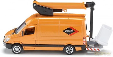 SIKU Mercedes z podnosikiem koszowym [MODELARSTWO]