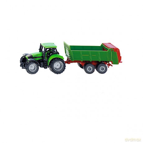 SIKU Traktor z przyczepą [MODELARSTWO]