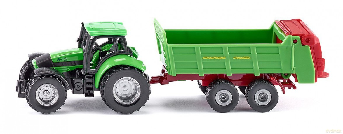 SIKU Traktor z przyczepą [MODELARSTWO]