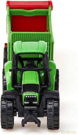 SIKU Traktor z przyczepą [MODELARSTWO]