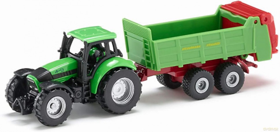 SIKU Traktor z przyczepą [MODELARSTWO]
