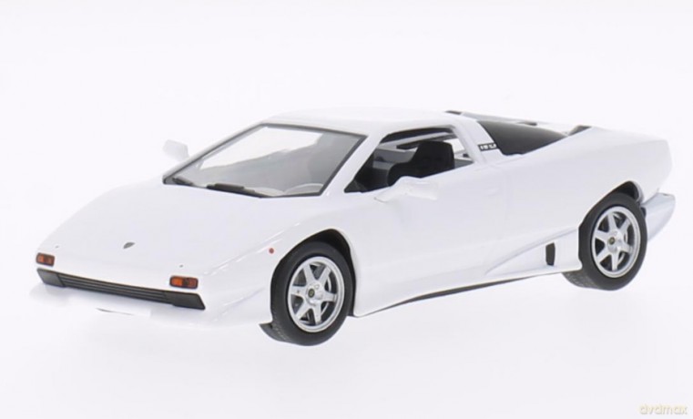 WHITEBOX Lamborghini P140 1988 (white) [MODELARSTWO]