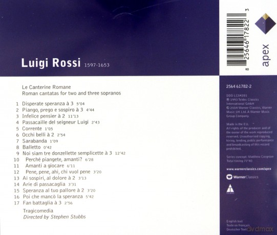 Tragicomedia: Rossini: Le Canterine Romane (Kantatas) [CD]