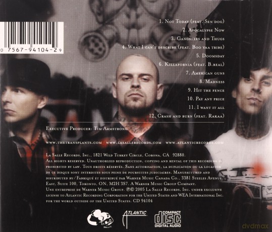 Transplants: Haunted Cities [CD]