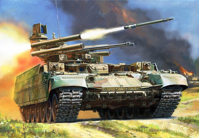 ZVEZDA BMPT Terminator Russian Armored [MODELARSTWO]