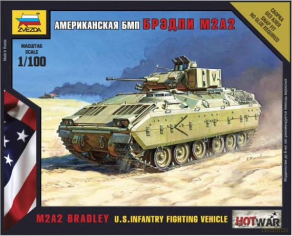 ZVEZDA M2A2 Bradley Hot War [MODELARSTWO]