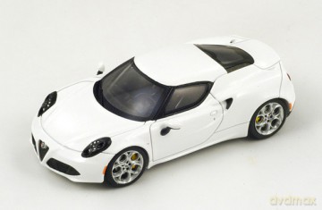 SPARK Alfa Romeo 4C (white) [MODELARSTWO]