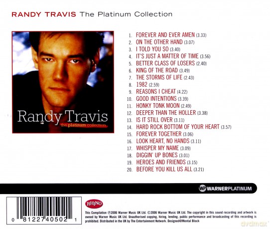 Randy Travis: The Platinum Collection [CD]