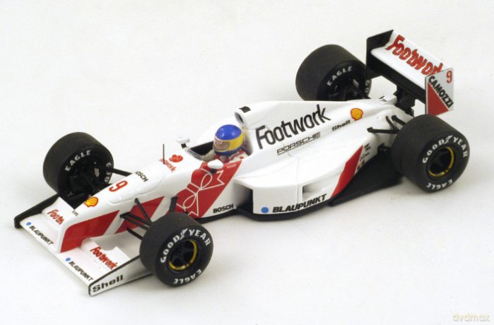 SPARK Footwork FA12 #9 Michele Alboreto [MODELARSTWO]
