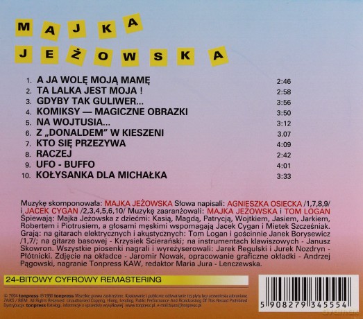 Majka Jeżowska: A Ja Wolę Moją Mamę [CD]