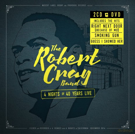 Robert Cray: 4 Nights of 40 Years Live [2CD]+[DVD]