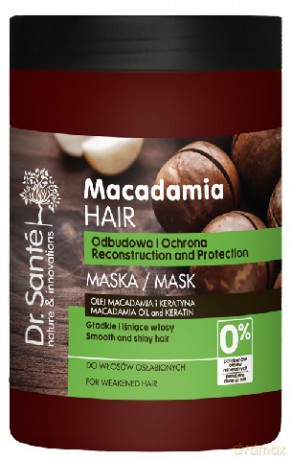 Dr.Sante Macadamia Hair Maska odbudowująca do włosów osłabionych 1000 ml