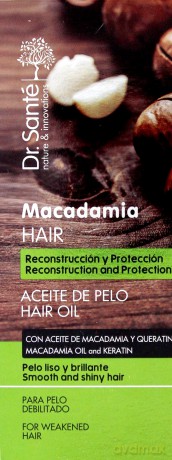 Dr.Sante Macadamia Hair Olejek odbudowujący do włosów osłabionych 50 ml